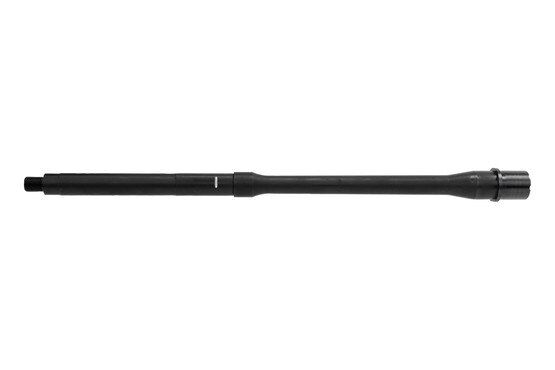 Faxon Firearms 5.56 NATO 16in SOCOM Mid-Length Barrel is made of 4150 steel.